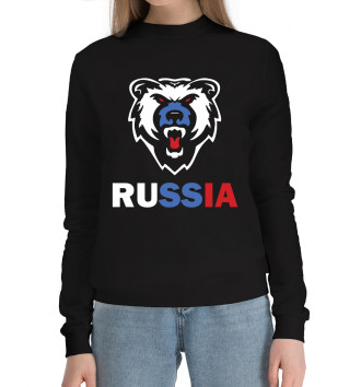 Хлопковый свитшот Русский медведь