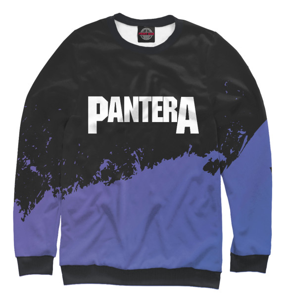 Свитшот Pantera Purple Grunge для девочек 