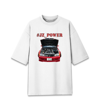 Мужская Хлопковая футболка оверсайз JZ_POWER Ver.1