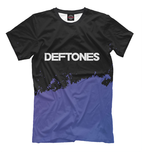Футболка Deftones Purple Grunge для мальчиков 
