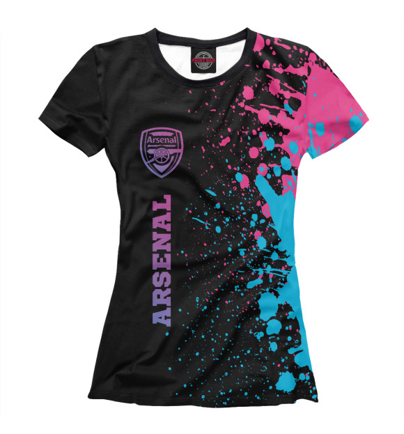 Футболка Arsenal Neon Gradient для девочек 