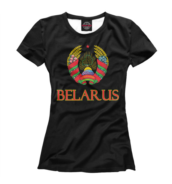 Футболка Belarus для девочек 