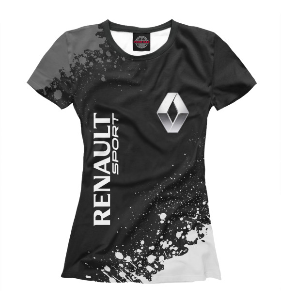 Футболка Renault Sport | Брызги для девочек 