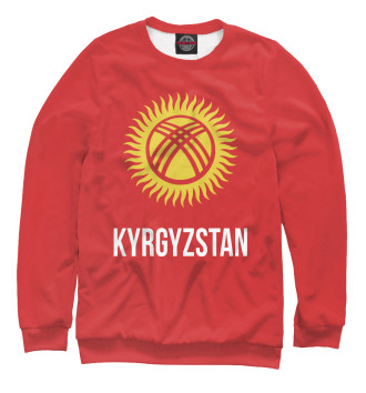 Свитшот для девочек Киргизстан