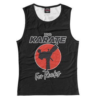 Майка для девочек Karate For Kicks