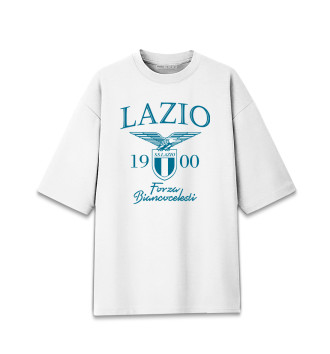 Женская Хлопковая футболка оверсайз Лацио