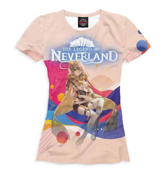 Футболка The Legend of Neverland для девочек 