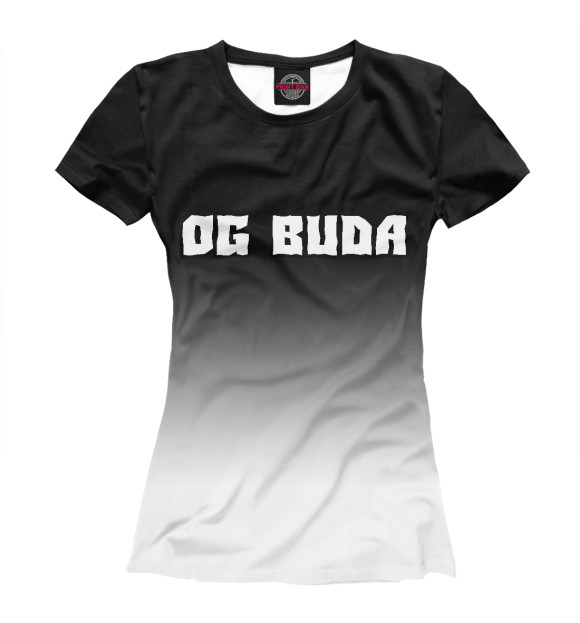 Футболка OG BUDA - Градиент для девочек 