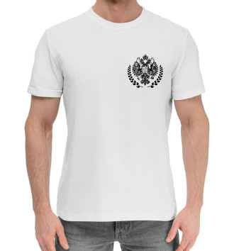 Хлопковая футболка Российская Империя - Герб