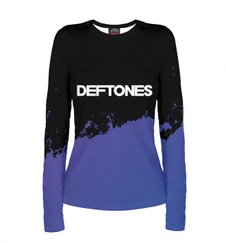Лонгслив Deftones Purple Grunge