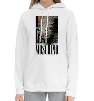 Хлопковый худи Moschino