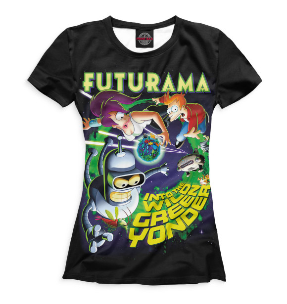 Футболка Futurama для девочек 