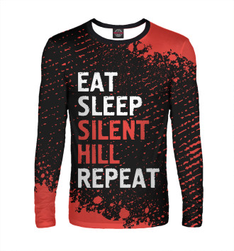 Лонгслив Eat Sleep Silent Hill Repeat