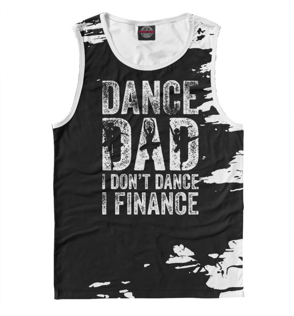 Майка Dance dad для мальчиков 