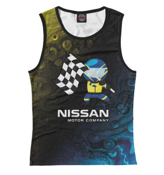 Женская Майка Nissan - Pro Racing