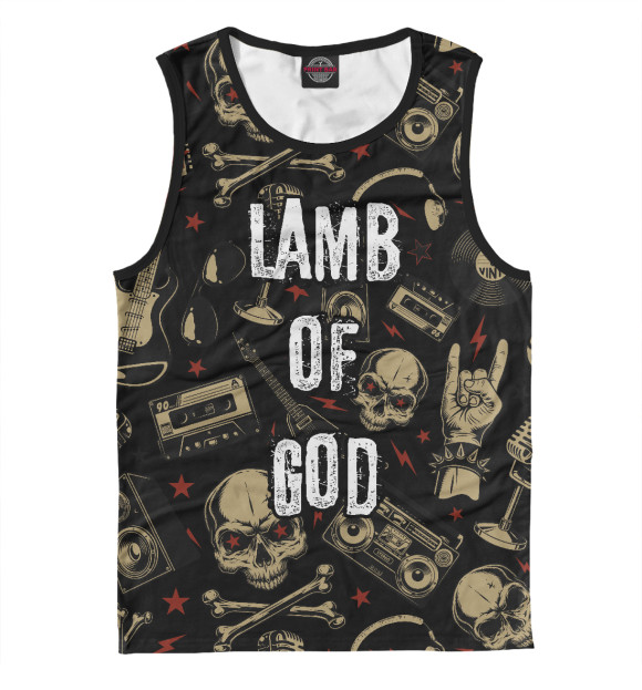 Майка Lamb of God для мальчиков 