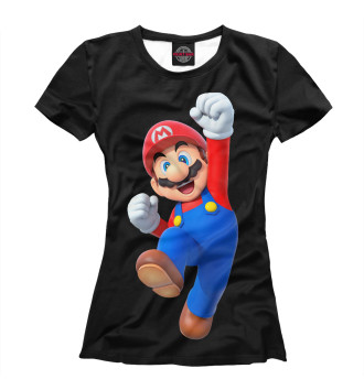 Женская Футболка Mario