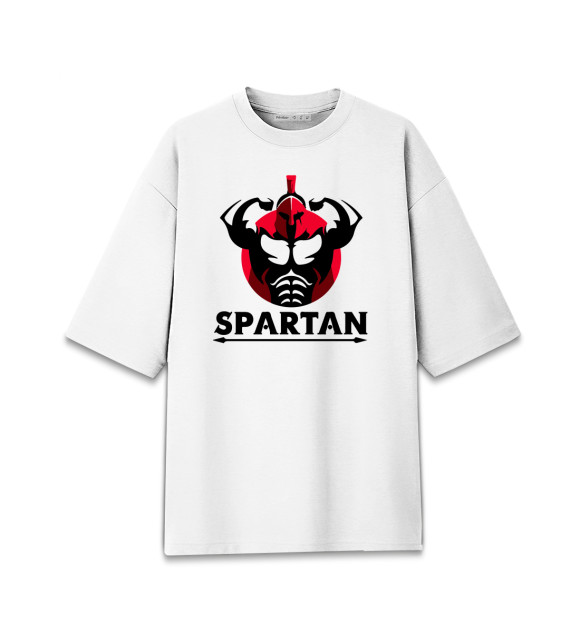 Мужская Хлопковая футболка оверсайз Spartan