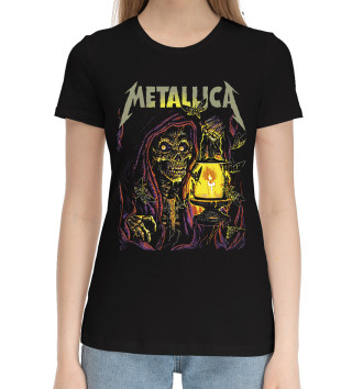 Хлопковая футболка Metallica