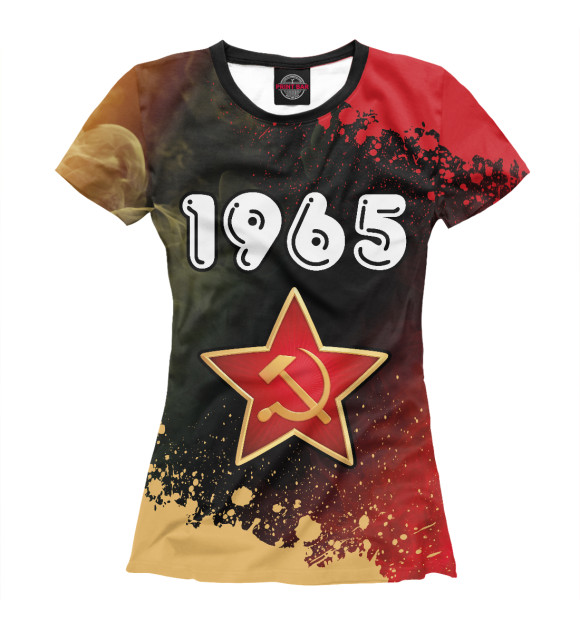 Футболка 1965 / СССР для девочек 