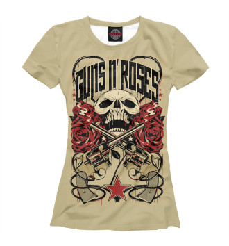 Женская Футболка Guns N’ Roses