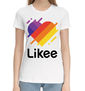 Хлопковая футболка Likee