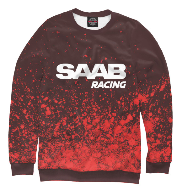 Свитшот Saab | Racing / Краски для девочек 