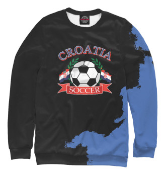 Свитшот Croatia soccer ball