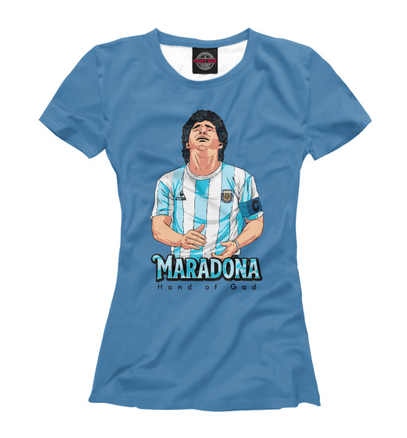 Футболка Марадона для девочек 