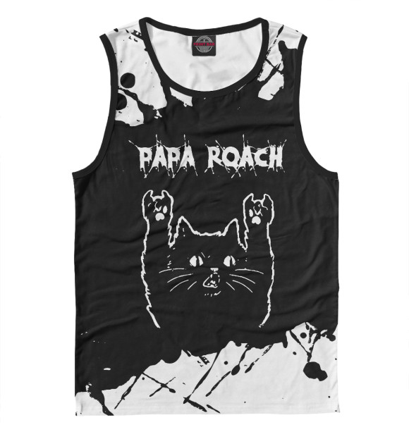 Майка Papa Roach | Рок Кот для мальчиков 