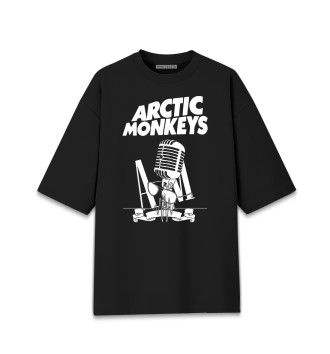 Хлопковая футболка оверсайз Arctic Monkeys
