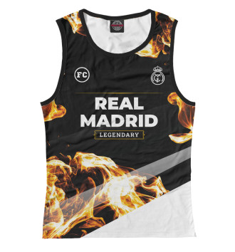 Женская Майка Real Madrid Sport Fire