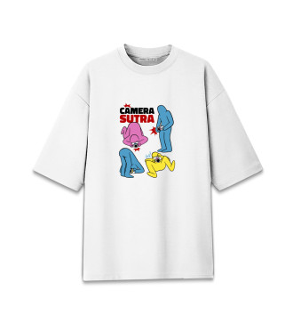 Женская Хлопковая футболка оверсайз Camera Sutra