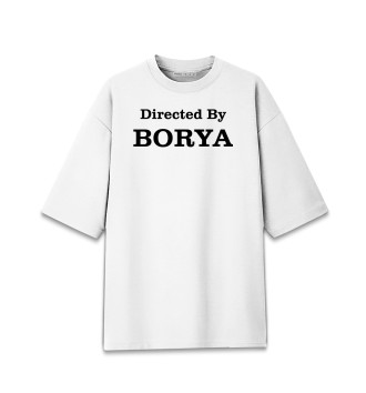 Мужская Хлопковая футболка оверсайз Directed By Borya