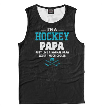 Майка для мальчиков I'm A Hockey Papa