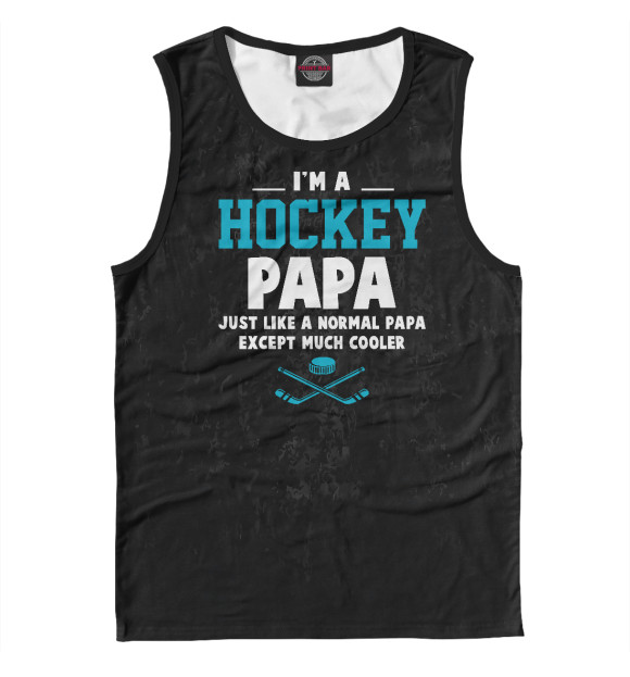 Майка I'm A Hockey Papa для мальчиков 