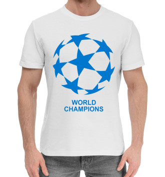 Хлопковая футболка World champions