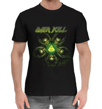 Хлопковая футболка Overkill
