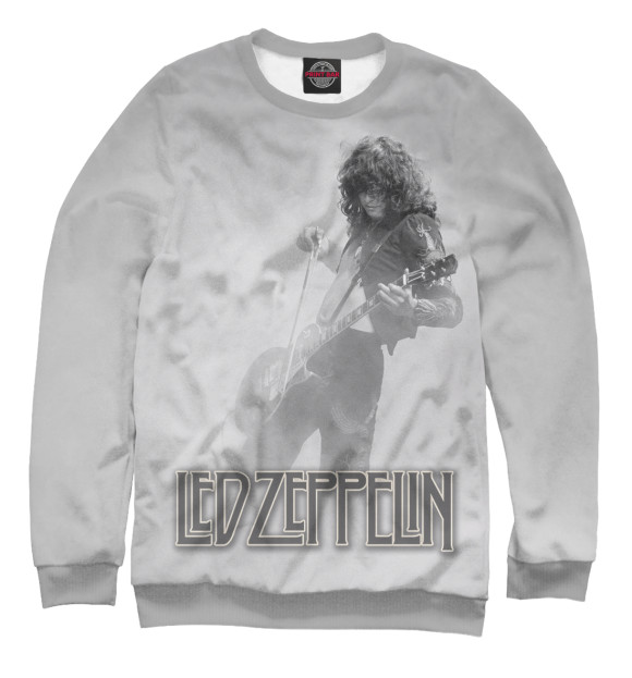 Свитшот Led Zeppelin Jimmy Page для девочек 