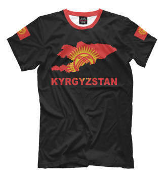 Мужская Футболка Киргизстан