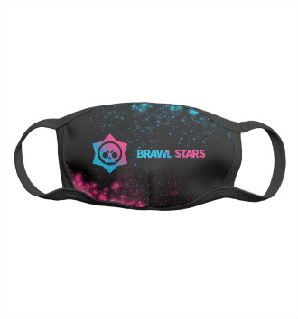Маска для девочек Brawl Stars Neon Gradient