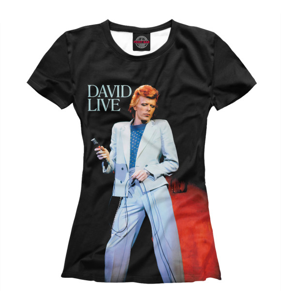 Футболка David Bowie для девочек 