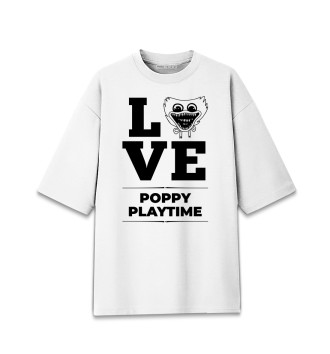 Хлопковая футболка оверсайз Poppy Playtime Love Classic
