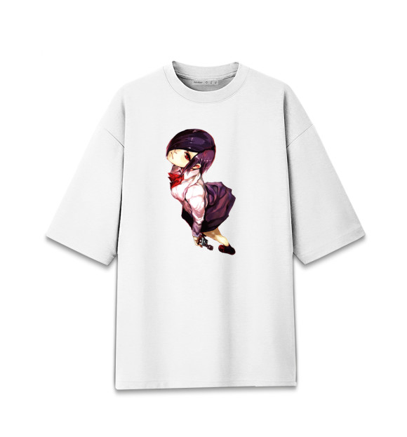 Мужская Хлопковая футболка оверсайз Tokyo Ghoul