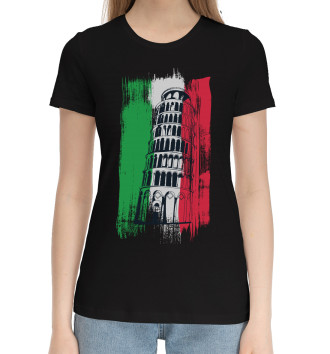 Хлопковая футболка Италия