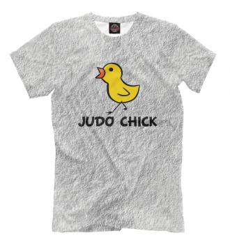 Мужская Футболка Judo Chick