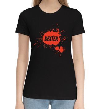Женская Хлопковая футболка Декстер