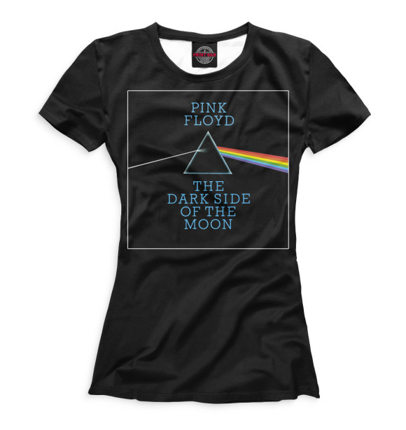 Футболка The Dark Side of the Moon - Pink Floyd для девочек 