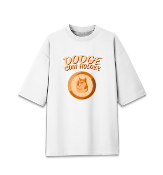 Хлопковая футболка оверсайз Dodge Coin Holder