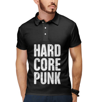 Мужское Поло Hard core punk